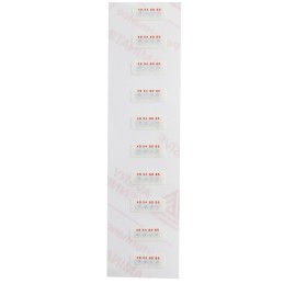 10 pcs - RS PRO Non-Reversible Temperature Sensitive Label, 49°C to 65°C, 4 Levels