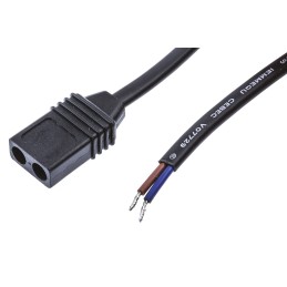 1 pcs - Fan Lead Power, 1500mm, for use with AC Compacts with pin 2.8 / 3.0 x 0.5 mm