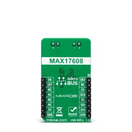 1 pcs - MikroElektronika Current Limit 6 Click Protected Switch for MAX17608 for mikroBUS socket