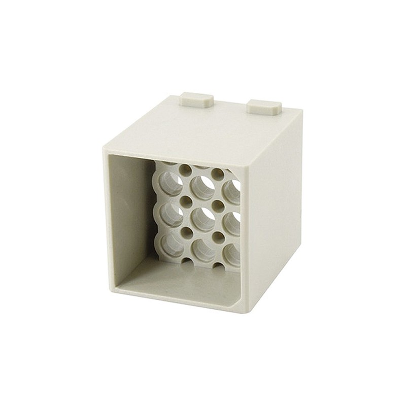 1 pcs - HARTING Heavy Duty Power Connector Module, 1.5A, Male, Han-Modular Series, 12 Contacts