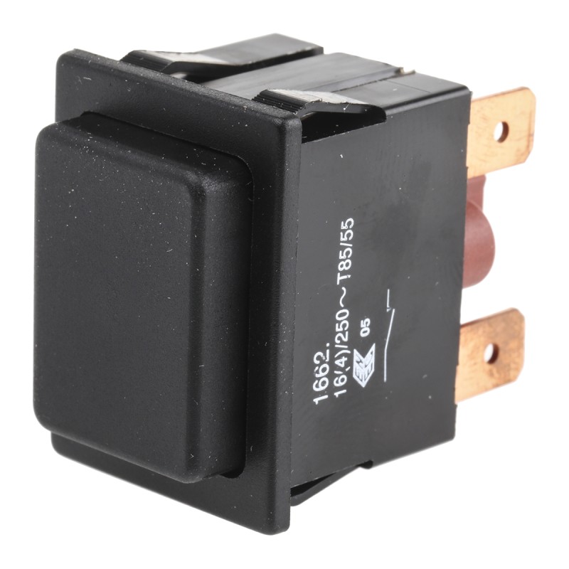 1 pcs - Marquardt Push Button Switch, Panel Mount, SPST, IP40