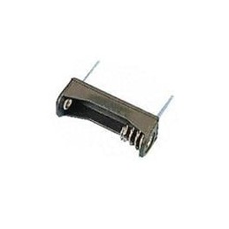 10 pcs : 12BH511P-GR - Cylindrical Battery Contacts, Clips, Holders & Springs 1 'N' PC LEADS BLK