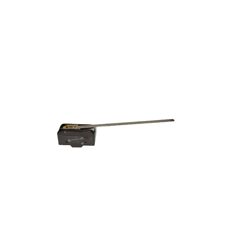 1 pcs - RS PRO Long Straight Lever Microswitch, Screw Terminal, 15A @ 250V ac, SPDT, IP40