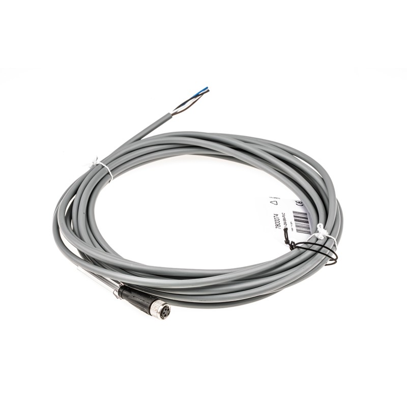 1 pcs - Pepperl + Fuchs Straight Female 4 way M8 to Unterminated Sensor Actuator Cable, 5m