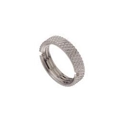 10 pcs : 112-NUT-KNURL - RF Connector Accessories BNC75 ACC 112-SPANNER NUT