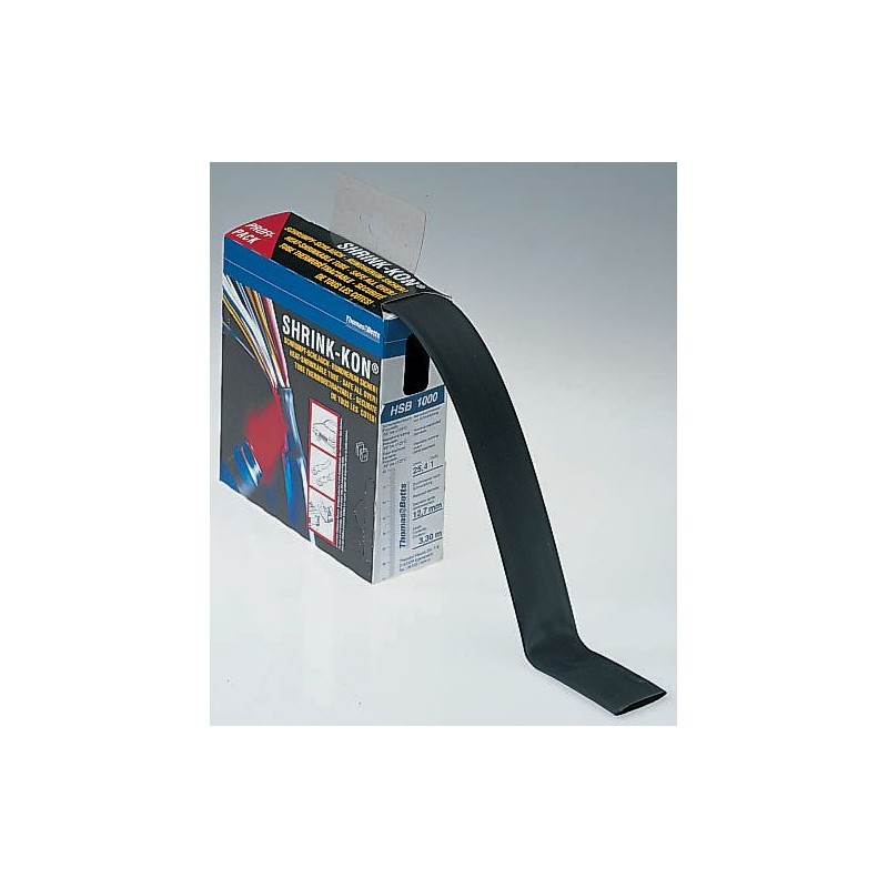 1 pcs - Thomas & Betts Heat Shrink Tubing Kit, White 2.4mm Sleeve Dia. x 11.5m Length 2:1 Ratio, HSB Series