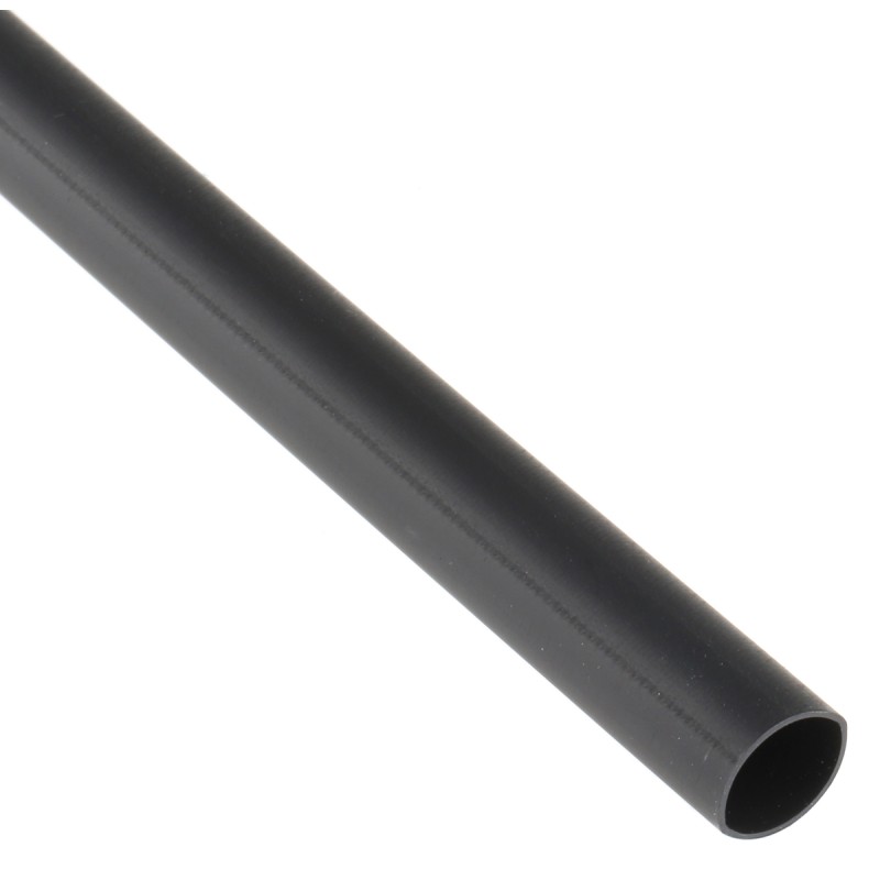 1 pcs - 3M Adhesive Lined Heat Shrink Tubing, Black 12mm Sleeve Dia. x 1m Length 4:1 Ratio, HDT-A Series