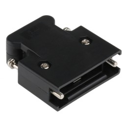 1 pcs - 3M 103 Series Polymer D Sub Backshell, 26 Way, Strain Relief