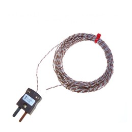 10 pcs - RS PRO Type T Thermocouple 5m Length, 1/0.315mm Diameter, -75°C - +250°C