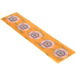 10 pcs - RS PRO Non-Reversible Temperature Sensitive Label, 171°C to 193°C, 5 Levels