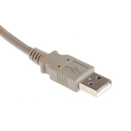 1 pcs - RS PRO USB 2.0 Cable, Male USB A to Male USB B Cable, 3m