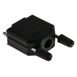 1 pcs - Amphenol ICC Nylon D Sub Backshell, 9 Way