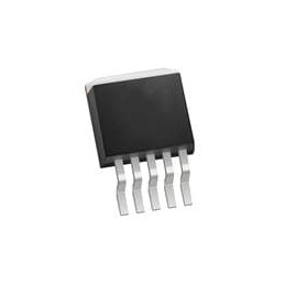 10 pcs : LM2575-5.0WU-TR - Voltage Regulators - Switching Regulators 1A Step-Down SMPS Regulator
