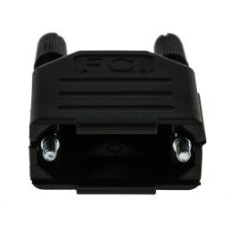 1 pcs - Amphenol ICC Nylon D Sub Backshell, 9 Way