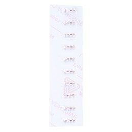10 pcs - RS PRO Non-Reversible Temperature Sensitive Label, 71°C to 88°C, 4 Levels
