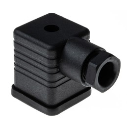 1 pcs - Hirschmann GDM 2P+E DIN 43650 A, Female Solenoid Valve Connector, 250 V Voltage