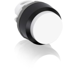 1 pcs - ABB MP3 Series White Momentary Push Button Head, 22.5mm Cutout
