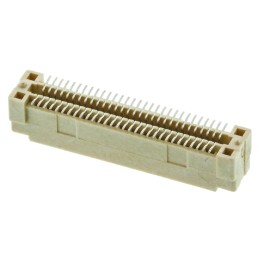 1 pcs - TE Connectivity Free Height Series Straight Surface Mount PCB Header, 60 Contact(s), 0.8mm Pitch, 2 Row(s), Shrouded