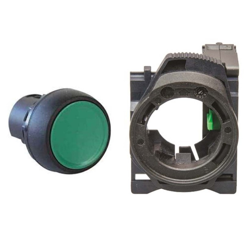 1 pcs - Allen Bradley 800F Series Push Button, Panel Mount, 22mm Cutout, SPST, IP66, IP69K