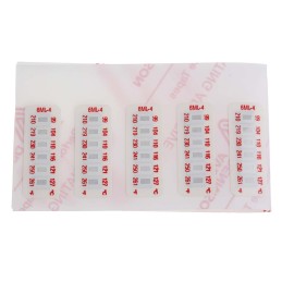 10 pcs - RS PRO Non-Reversible Temperature Sensitive Label, 99°C to 127°C, 6 Levels