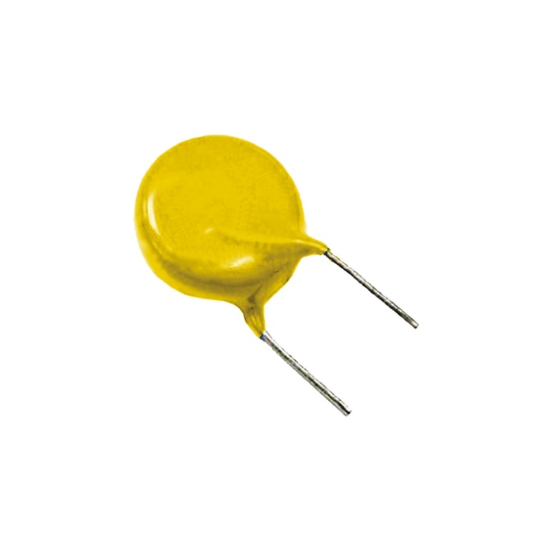 10 pcs - Vishay Single Layer Ceramic Capacitor (SLCC) 1nF 500V ac ±20% Y5U Dielectric, VY1, Through Hole +125°C Max Op. Temp.