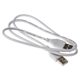 1 pcs - RS PRO USB 2.0 Cable, Male USB A to Male USB A Cable, 800mm