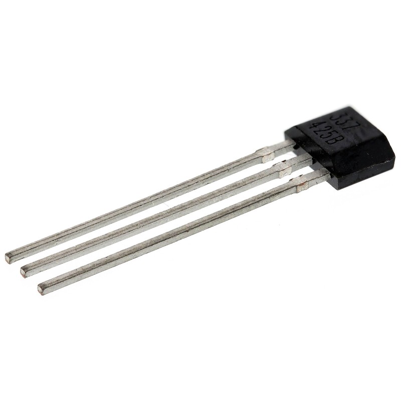 10 pcs - DiodesZetex Through Hole Hall Effect Sensor, SIP-3L, 3-Pin