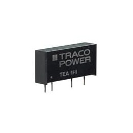 10 pcs : TEA 1-0505HI - Isolated DC/DC Converters - Through Hole 1W 4.5-5.5Vin 5Vout 200mA unreg SIP-7