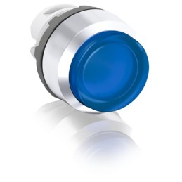 1 pcs - ABB MP3 Series Blue Momentary Push Button Head, 22.5mm Cutout