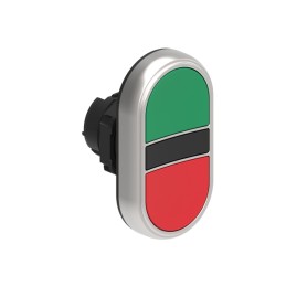 1 pcs - Lovato LPCB71 Series Green, Red Momentary Push Button, 22mm Cutout