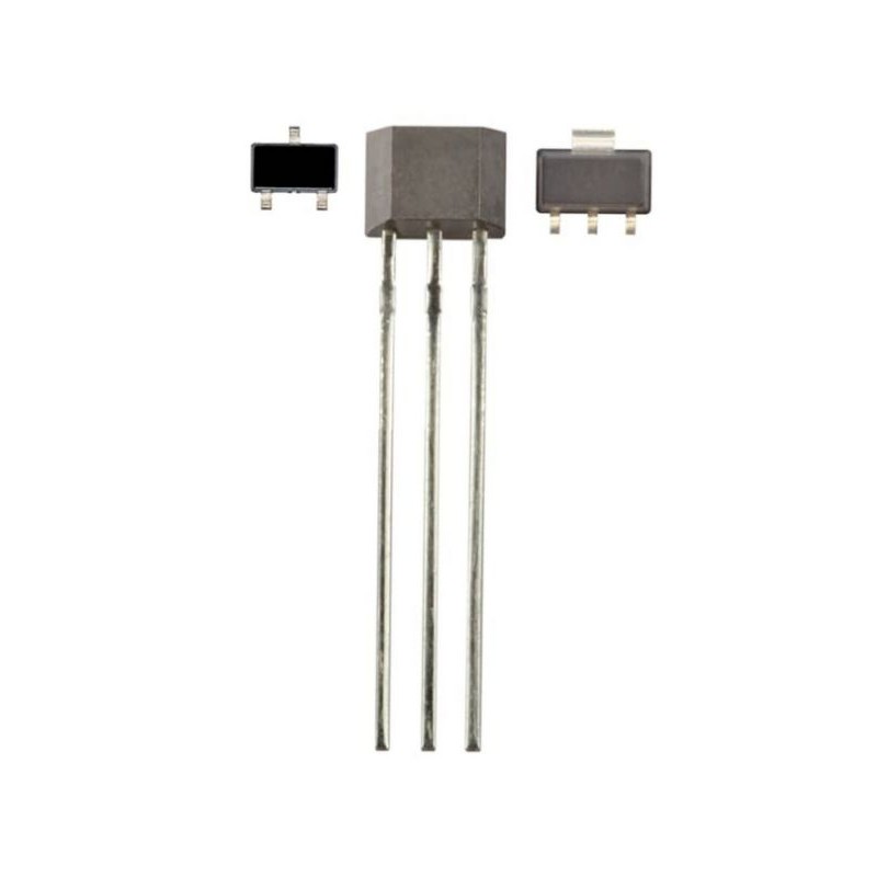 10 pcs - Honeywell Surface Mount Hall Effect Sensor, SOT 23, 3-Pin