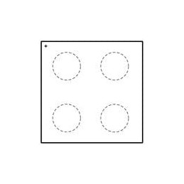 10 pcs : MAX16158F400KN+ - Supervisory Circuits 300nA, Single Channel Supervisory in WLP and SOT packages