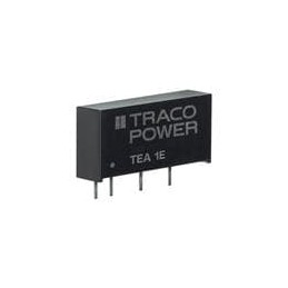 10 pcs : TEA 1-0505E - Isolated DC/DC Converters - Through Hole 1W 4.5-5.5Vin 5Vout 200mA unreg SIP-7
