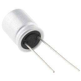 10 pcs - Nichicon 220μF Polymer Aluminium Solid Electrolytic Capacitor 10V dc, Radial, Through Hole - RNS1A221MDN1PH