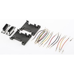 1 pcs - RS PRO D Sub Adapter Male 15 Way D-Sub to Male 15 Way D-Sub