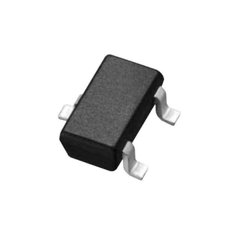 10 pcs - DiodesZetex Through Hole Hall Effect Sensor, SOT-23W, 3-Pin