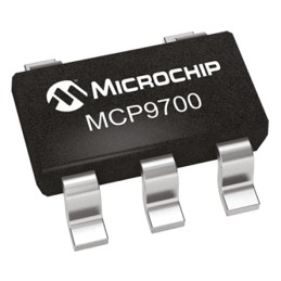 10 pcs - Microchip Voltage Temperature Sensor, Voltage Output, Surface Mount, Analogue, ±4°C, 5 Pins