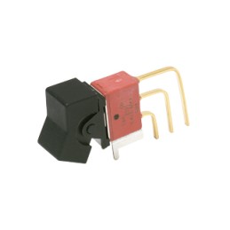 1 pcs - C & K SPDT, On-(On) Rocker Switch Panel Mount