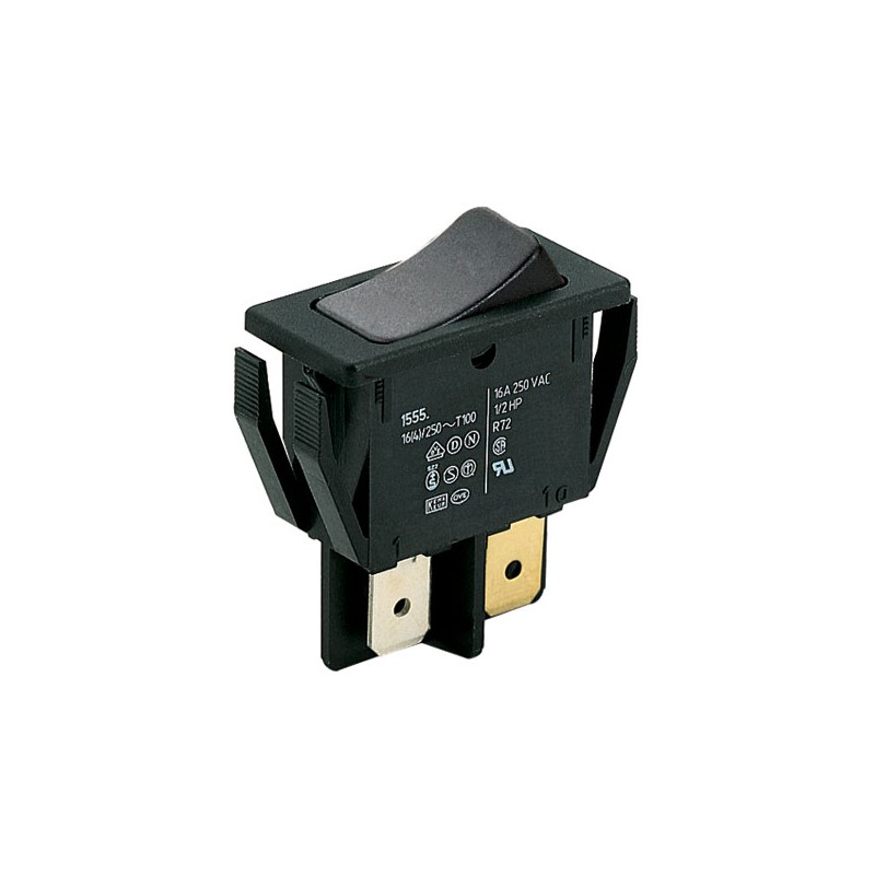 1 pcs - Marquardt SPST, Latching Rocker Switch Panel Mount