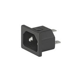 10 pcs : 6162.0161 - AC Power Entry Modules 6010 APPLIANCE INLET 10A 70C