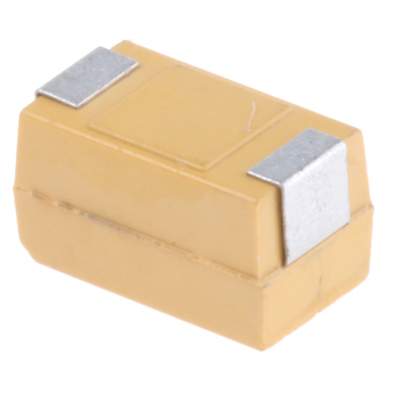 10 pcs - KEMET 22μF MnO2 Tantalum Capacitor 35V dc, T491 Series