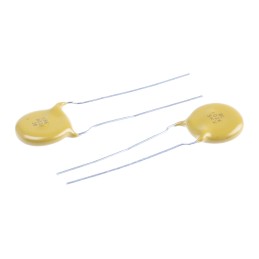 10 pcs - Vishay Single Layer Ceramic Capacitor (SLCC) 1nF 3kV dc ±10% S3N Dielectric, F, Through Hole +125°C Max Op. Temp.