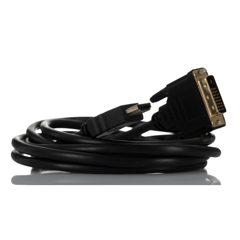 1 pcs - RS PRO 1080 Male HDMI to Male DVI-D Single Link Cable, 2m