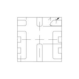 10 pcs : MPM3804GG-12-P - Voltage Regulators - Switching Regulators 5.5V, 0.6A, Input Step-Down Module, Synchronous Regulator wi