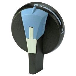 1 pcs - Socomec Black Rotary Handle, SIRCO Series