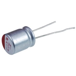 10 pcs - Nichicon 150μF Polymer Aluminium Solid Electrolytic Capacitor 16V dc, Radial, Through Hole - RNS1C151MDN1PH