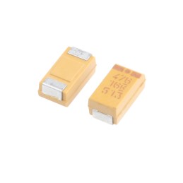 10 pcs - KEMET 47μF MnO2 Tantalum Capacitor 16V dc, T494 Series