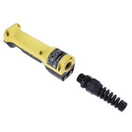 1 pcs - A4EG Series Safety Enabling Switch, 3 Position, 2 NO + 1 NC, IP66