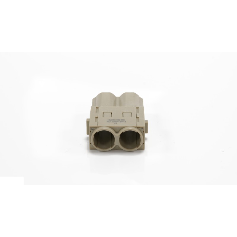1 pcs - RS PRO Heavy Duty Power Connector Insert, 70A, Male, 2 Contacts