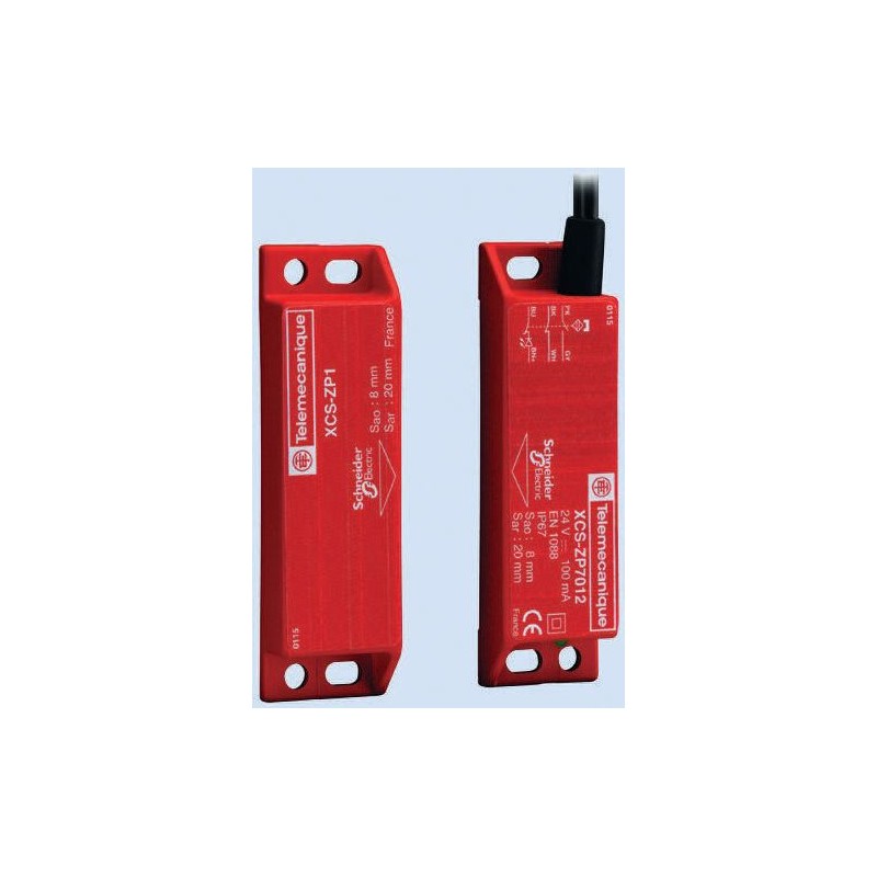 1 pcs - Telemecanique Sensors XCS-DMP Series Magnetic Non-Contact Safety Switch, 24V dc, Plastic Housing